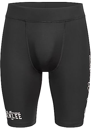 BENLEE Herren-Kompressions-Shorts mit Tiefschutz-Cup WINNEWAY Black/White M