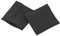 Eisseiden-SchweißArmband, Zubehör, Kühlendes Armband, 2 Weiche Handgelenk-Schweißbänder für Camping (Schwarz)