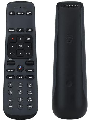 DirecTV Stream AT&T TV Now RC82V 2nd Generation Gemini Stream Voice Recognition Replacement Remote Control, Compatible with C71KW-200 & C71KW-400 Osprey Receiver Set-Top Boxes