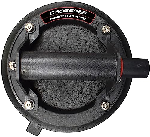 PowerLIFTER 60 | Vakuumtragegriff Glassaugnapf Vakuumheber Fliesenheber Plattenheber 60kg | CROSSFER®