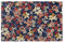 Tischsets, Herbst-Motiv, niedliche kleine Blumen, 6er-Set, hitzebeständige Tischsets für den Esstisch in der Küche, abwischbare und waschbare Tischsets