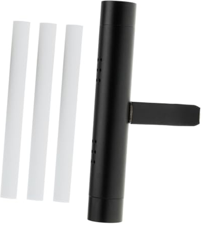 Supvox 3stücke Car Aromatherapy Diffuser Mit Einstellbarem Duft Silikon Lüftungsclip Für Autos Ersatzsticks Zur Geruchsbeseitigung Für Angenehme Schwarz