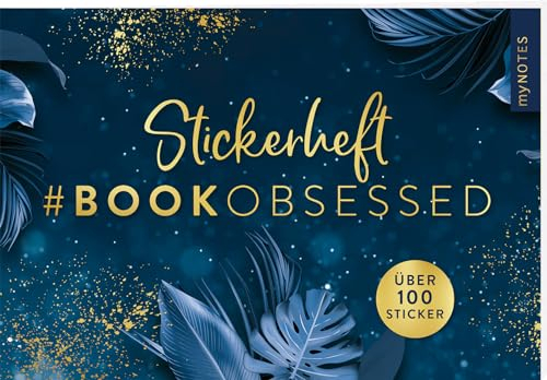 myNOTES Papeterie: Stickerheft Romance: #BOOKOBSESSED | Über 100 Sticker, perfekt für (Dark) Romance Fans