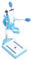 Electric Drill Stand Cast Aluminum High Accuracy Rotatable Multifunctional Stable Mini Drill Press Stand Stand Bench Drill Press