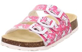 Superfit Weiblich FUSSBETTPANTOFFEL ROT 5650