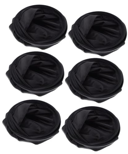 BESPORTBLE 6 Stücke Faltbare Runde Fan Darm-trakt Muster Hand Fan Für Spielzeug Party