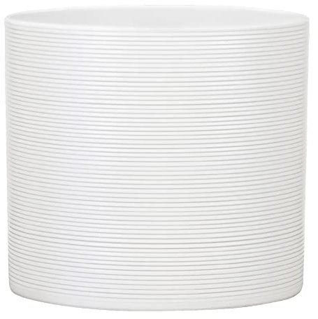 Scheurich Blumentopf aus Keramik, Farbe: Panna, 28 cm Durchmesser, 25 cm hoch, 13 l Vol.