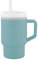 Infantino Ma Première Tasse – Adorable Tasse 255ml avec Paille Antifuite et Poignée Adaptée aux Tout-Petits, Favorise l'Hydratation, Facile à Nettoyer, Bleu Maussade