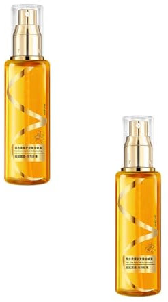 Haaröl Für Glanz Und Pflege Feuchtigkeitsspendendes Und Stärkendes Haaröl Gegen Haarbruch Und Spliss Für Alle Haartypen Seidig Weiches Finish (2PCS)