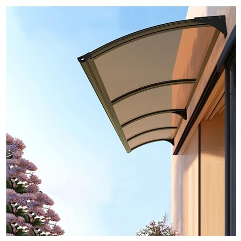 Haustürmarkise Türmarkise Türmarkise Fenstermarkise Türmarkise Haustürmarkise mit großer Dachrinne Regenschutz Schneeschutz Polycarbonat Haustür Markisen