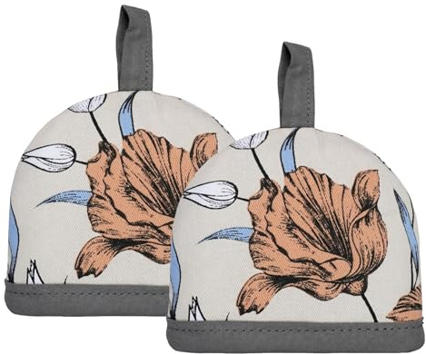 Cotton Egg Cosy Warmers Kitchen Breakfast Egg Covers 2 PEC (Batonic Garden)
