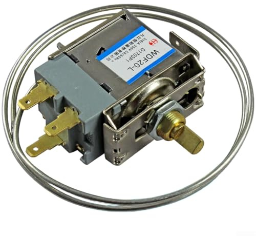 Thermostat for Refrigerator Cooling Units Designed to Fit WDF WPF Specifications with 2 or 3 Pin Setup (2)
