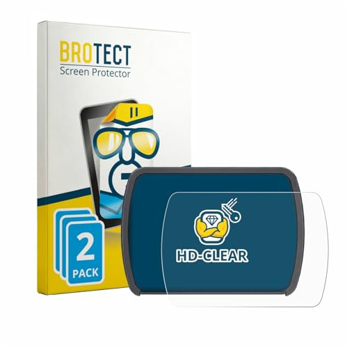 BROTECT Schutzfolie für Motocaddy M7 Remote Electric Trolley 2026 | 2 Stück Transparenter Displayschutz Made in Germany Klare Displayschutz-Folie Clear Einfache Montage Case-Friendly