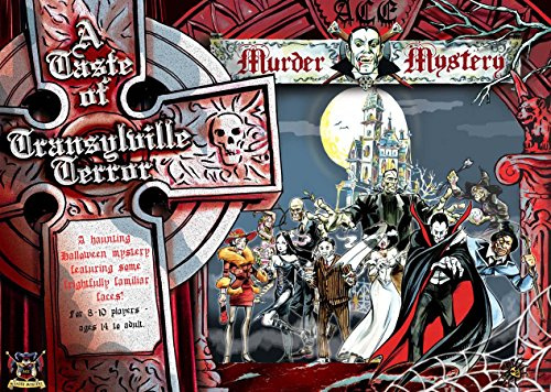 Ace HALLOWEEN Murder Mystery Game: A Taste of Transylville Terror (8-10) A4+ box