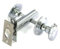Ironmongery World Chrome W/C Toilet Bathroom Lock Door Lock Bolt Thumb Turn + Emergency Release