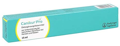 Canikur®Pro – zur Unterstützung der natürlichen Darmflora – Diät-Ergänzungsfuttermittel für Hunde und Katzen 15ml