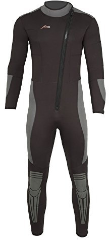 Scubatec 5mm Naßanzug mit Front-Zip, schwarz-grau, 48 (S)