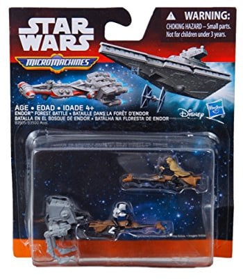 Star Wars Return of The Jedi Micro Machines 3-Pack Endor Forest Battle