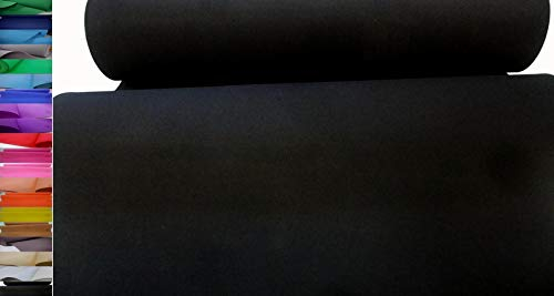 StoffBook SCHWARZ MOOSGUMMI 2MM BASTELMATERIAL STOFF STOFFE, C305