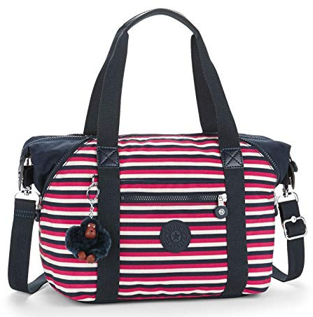 Kipling Art S, Damen Shopper, Multicolour (Sugar Stripe Bl), 44x27x0.1 cm (W x H x L)