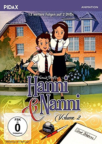 Hanni und Nanni - Vol. 2 / Weitere 13 Folgen der erfolgreichen Serie nach den Bestsellern von Enid Blyton (Pidax Animation) [2 DVDs]