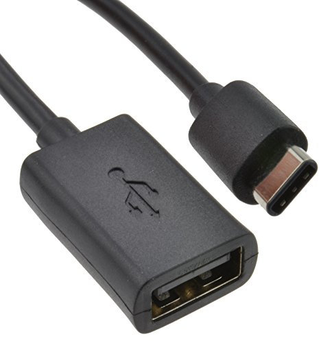 kenable USB Type C Male Plug to A Type Socket Converter Cable Black 1m [1 metres]