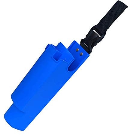 Blue Window Cleaning Hip Bucket On A Belt, Holster Equipment For Left & Right Handed