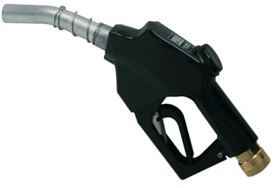 PIUSI Fuel Nozzle for Diesel, Petrol with Automatic Shut-Off for Flow Rates up to 90 liters/minute, Suitable for Machinery Inlet Nozzle of 29 mm, 1 BSP Female Connection | A80 F00604030
