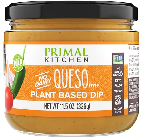 Primal Kitchen No-Dairy Queso-Style Plant-Based Dip 11.5 oz