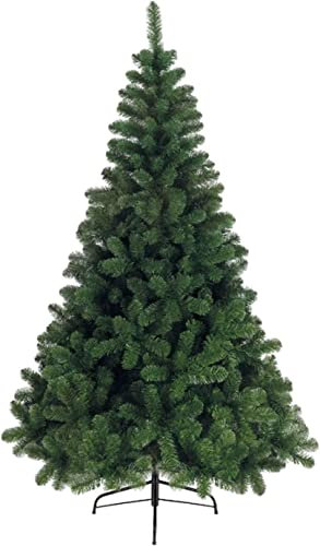 TIENDA EURASIA® Árbol de Navidad - Árboles de Navidad Artificiales - Soporte de Pie Metálico - Arbol de Navidad Super Frondoso 720 Puntas - Embalaje en Caja (Verde Super, 180CM)