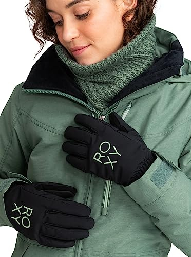 Roxy Freshfield - Funktionelle Ski-/Snowboardhandschuhe für Frauen Schwarz