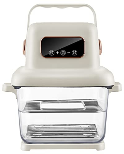 SONLED Friggitrice ad Aria 3L 1000W, Regolazione della Temperatura 80-200°C, Timer da 60 Minuti, Forno per friggitrici ad Aria Touchscreen Digitale con 11 preimpostazioni, fornello Caldo Senza Olio