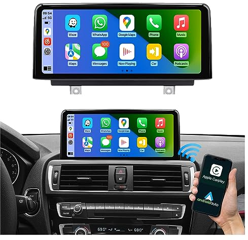 Road Top 10,25 pollici Autoradio Senza Fili Carplay & Android Auto Car Stereo Touchscreen per BMW 1 2 serie F20/F21/F22/F23 2013-2015 anno con sistema NBT