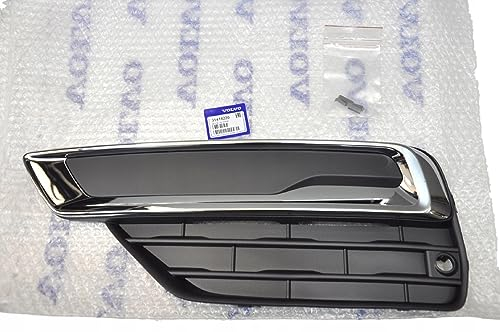 VOLVO XC90 Stoßstange vorne links Chrom Kühlergrill OE 31414220
