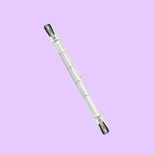 PRIOKNIKO R7S Halogen-Leuchtmittel, linear, 100 W, 200 W, 300 W, 400 W, 1000 W, 1500 W, 4000 lm, Warmweiß, 2800 K, 220 V, 78 mm, 118 mm, 189 mm, 254 mm, 360 Grad, dimmbar, Lig,J254-1000 W