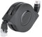 VGEBY Cable Lan Retráctil, 1 ud. Nuevo Extensor de Cable de Red Retráctil Ajustable de 1m/2m Cable de Red Lan CAT6 RJ45 Negro (2 m/6,6 pies)