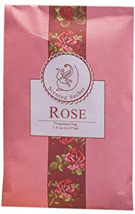 Mwrode Duftsäckchen Für Zuhause, Zimmer, Kleiderschrank, Beutel, Langlebig, Hängende Beutel, Beutel Für Zuhause, Kleiderschrank, Auto, Schublade, Schrank, Büro(Rose)