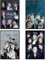 Set of 4 Canvas Kpop Stray Kids Poster Leinwand Poster Wandkunst Dekordruck Bild Gemälde Für Wohnzimmer Schlafzimmer Dekoration Unframe08x12inch(20x30cm)