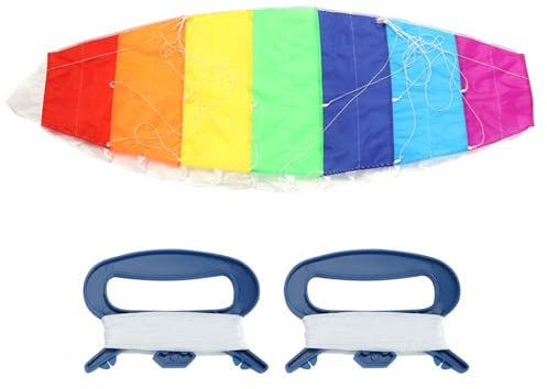 1,4 m/2 m/2,7 m Bunte Dual-Line-Drachen, Stunt-Power-Drachen, Outdoor-Surf-Drachen, Outdoor-Strandspielzeug (1,4 metros)