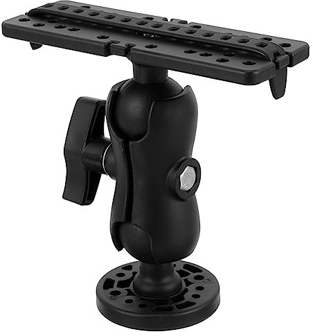 HONMEET Ram Mount Fischfinder Navigation Fischfinder Halterung Schwarze Fischfinder Halterung Ram Mount Telefonhalterung