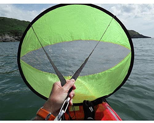 Voiles de Kayak Pliables de 42 Pouces, kit de Descente au Vent pour Kayak, Voile Facile à Installer avec fenêtre Transparente et Sac de Rangement pour Kayak, Bateau, voilier, canoë
