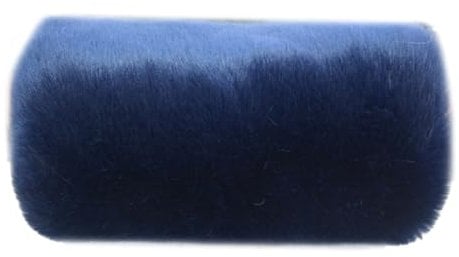 Itkcozcg Warme Accessoires, Kunstpelze Handmuff Erwachsene Winter Warme Plüsch Handmuffs Elegante Handmuffs für Winter Armwärme, marineblau, 28x20