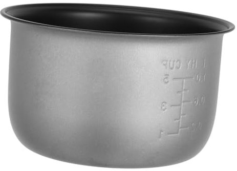 PRETYZOOM Rice Cooker Inner Pot Alloy Pot Multipurpose Non Stick Surface 2-Liter for Soup Cake