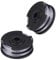 Bobine Fil Coupe Bordure,Bobine de Fil de Rechange,Bobines de Rechange,Compatible avec Bosch ART 36-36 LI, ART24/24+, ART 27/27+,ART 30/30+(2 bobines de fil)