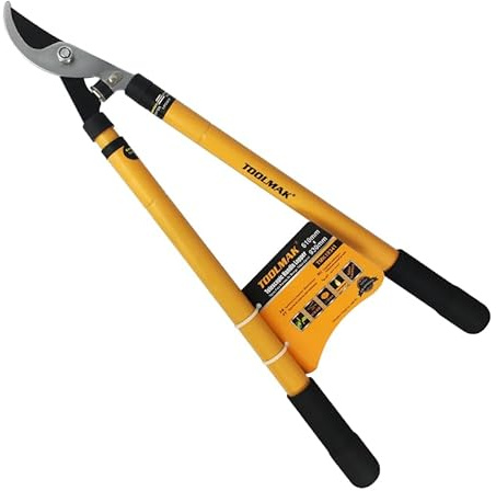Troncarami Telescopico 61c-93cm per Rami, Forbici da Potatura | Cesoie Lunghe per Giardinaggio, Lama in Acciaio Resistente, Impugnatura Antiscivolo, Manico Allungabile