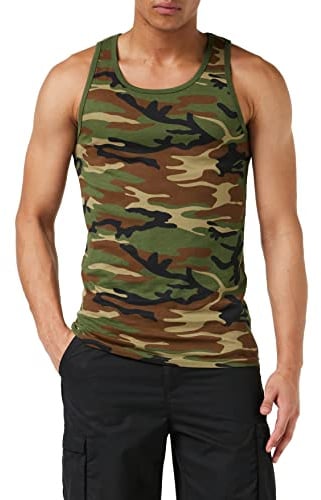 Mil-Tec Herren Trägershirt/Cami Shirt-11001020 Trägershirt/Cami Shirt