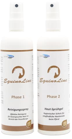 Prontocare EquinoLine Kombiset “Haut” - Intensivkur für strapazierte Haut beim Pferd! (2X 250ml)