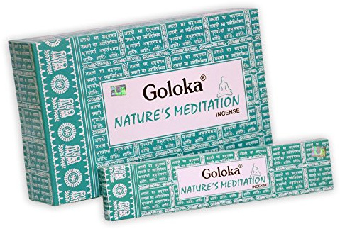 Goloka Meditation Incense Räucherstäbchen,15 g - - 12