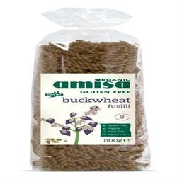 Amisa GF Buckwheat Fusilli Organic 500gg X 3 (Pack of 3)