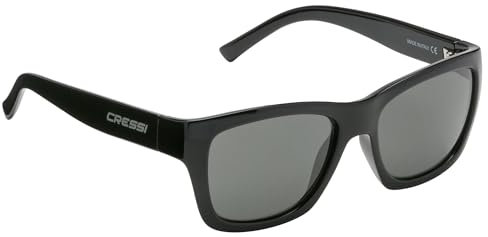 Cressi - Gafas de Sol Deportivas, para Adulto, Cristales Polarizados 100% anti-UV